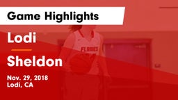 Lodi  vs Sheldon  Game Highlights - Nov. 29, 2018