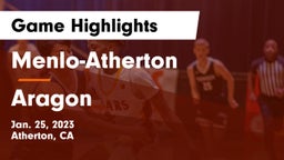 Menlo-Atherton  vs Aragon  Game Highlights - Jan. 25, 2023