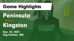 Peninsula  vs Kingston  Game Highlights - Dec. 22, 2021
