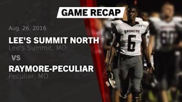 Recap: Lee's Summit North  vs. Raymore-Peculiar  2016