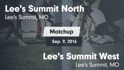 Matchup: Lee's Summit North vs. Lee's Summit West 2016