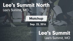 Matchup: Lee's Summit North vs. Lee's Summit  2016