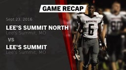 Recap: Lee's Summit North  vs. Lee's Summit  2016