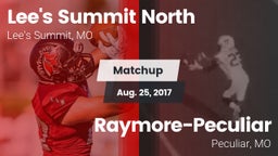 Matchup: Lee's Summit North vs. Raymore-Peculiar  2017