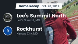 Recap: Lee's Summit North  vs. Rockhurst  2017