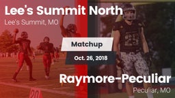 Matchup: Lee's Summit North vs. Raymore-Peculiar  2018