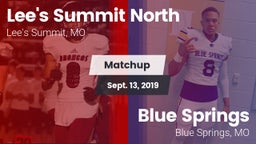 Matchup: Lee's Summit North vs. Blue Springs  2019