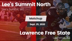 Matchup: Lee's Summit North vs. Lawrence Free State  2020