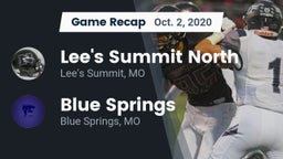 Recap: Lee's Summit North  vs. Blue Springs  2020