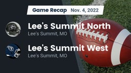 Recap: Lee's Summit North  vs. Lee's Summit West  2022