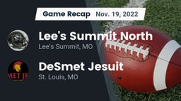 Recap: Lee's Summit North  vs. DeSmet Jesuit  2022