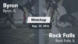 Matchup: Byron  vs. Rock Falls  2016