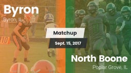 Matchup: Byron  vs. North Boone  2017