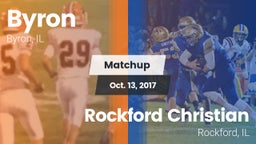 Matchup: Byron  vs. Rockford Christian  2017