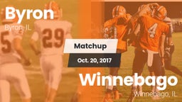 Matchup: Byron  vs. Winnebago  2017