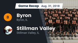 Recap: Byron  vs. Stillman Valley  2018