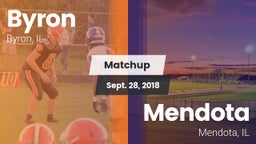 Matchup: Byron  vs. Mendota  2018
