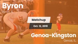 Matchup: Byron  vs. Genoa-Kingston  2018