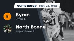 Recap: Byron  vs. North Boone  2018