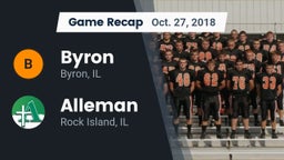 Recap: Byron  vs. Alleman  2018