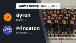 Recap: Byron  vs. Princeton  2018