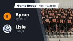 Recap: Byron  vs. Lisle  2018