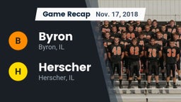 Recap: Byron  vs. Herscher  2018