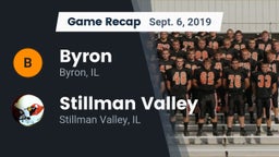 Recap: Byron  vs. Stillman Valley  2019