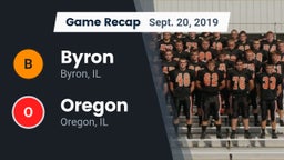 Recap: Byron  vs. Oregon  2019