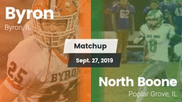 Matchup: Byron  vs. North Boone  2019