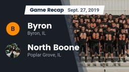 Recap: Byron  vs. North Boone  2019