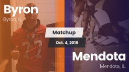 Matchup: Byron  vs. Mendota  2019