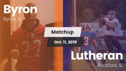 Matchup: Byron  vs. Lutheran  2019