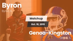 Matchup: Byron  vs. Genoa-Kingston  2019