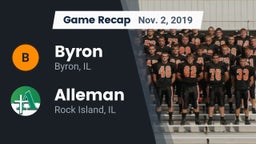 Recap: Byron  vs. Alleman  2019