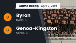 Recap: Byron  vs. Genoa-Kingston  2021