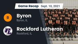 Recap: Byron  vs. Rockford Lutheran  2021