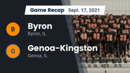 Recap: Byron  vs. Genoa-Kingston  2021