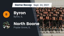 Recap: Byron  vs. North Boone  2021