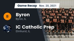 Recap: Byron  vs. IC Catholic Prep 2021