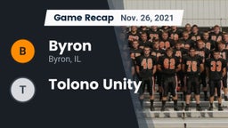 Recap: Byron  vs. Tolono Unity 2021