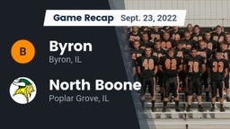 Recap: Byron  vs. North Boone  2022