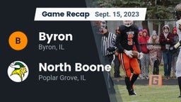 Recap: Byron  vs. North Boone  2023