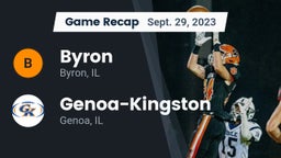 Recap: Byron  vs. Genoa-Kingston  2023