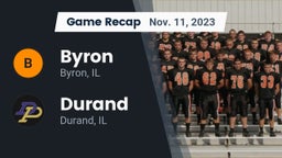 Recap: Byron  vs. Durand  2023