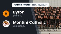 Recap: Byron  vs. Montini Catholic  2023