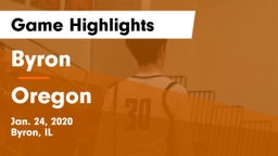 Byron  vs Oregon Game Highlights - Jan. 24, 2020