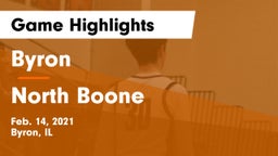 Byron  vs North Boone  Game Highlights - Feb. 14, 2021