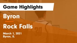 Byron  vs Rock Falls  Game Highlights - March 1, 2021