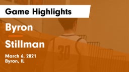 Byron  vs Stillman Game Highlights - March 6, 2021